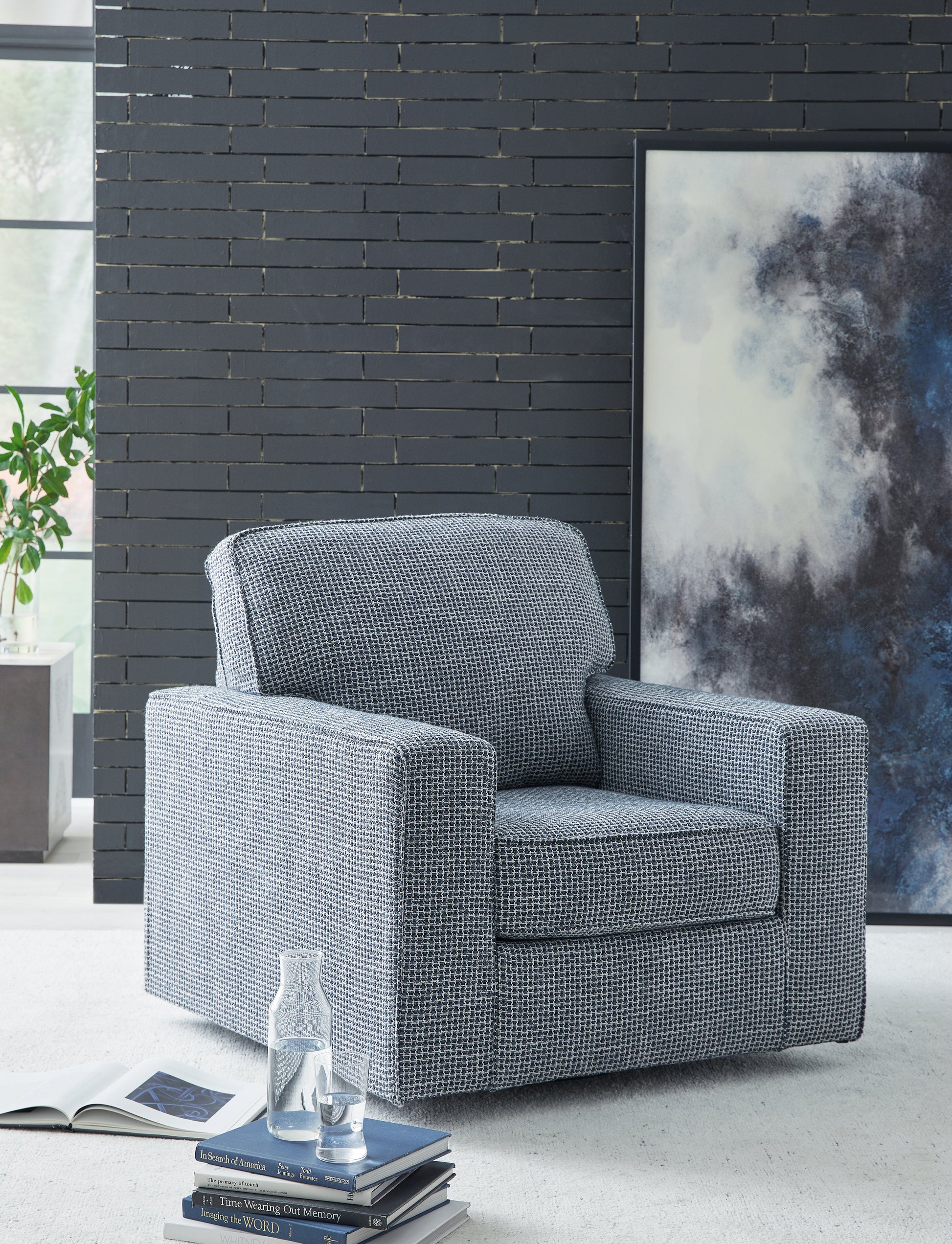 Ocala Furniture Outlet - Ashley Furniture - Olwenburg Swivel Accent Chair - Swivel Accent Chair / Taupe - A3000650