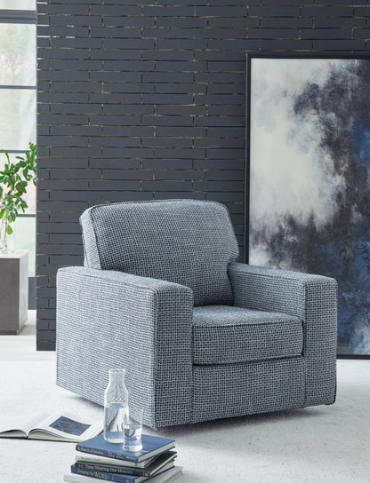 Ocala Furniture Outlet - Ashley Furniture - Olwenburg Swivel Accent Chair - Swivel Accent Chair / Taupe - A3000650