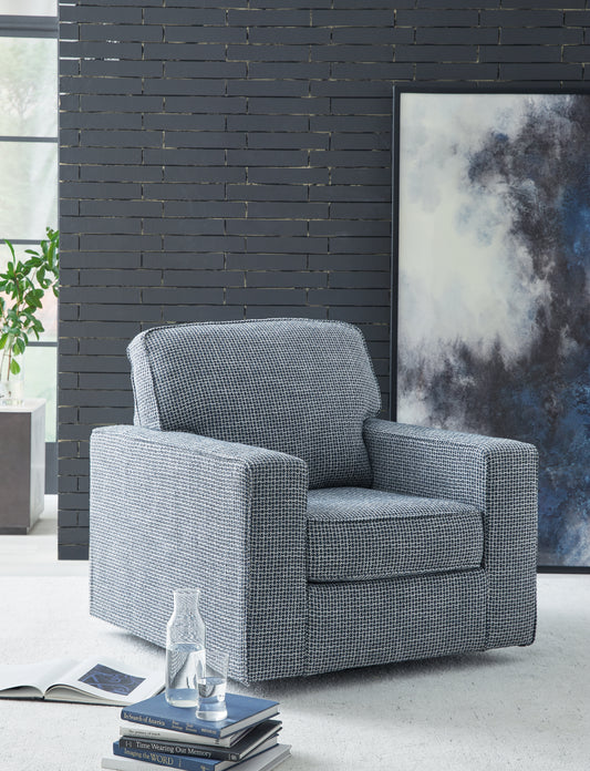 Ocala Furniture Outlet - Ashley Furniture - Olwenburg Swivel Accent Chair - Swivel Accent Chair / Taupe - A3000650