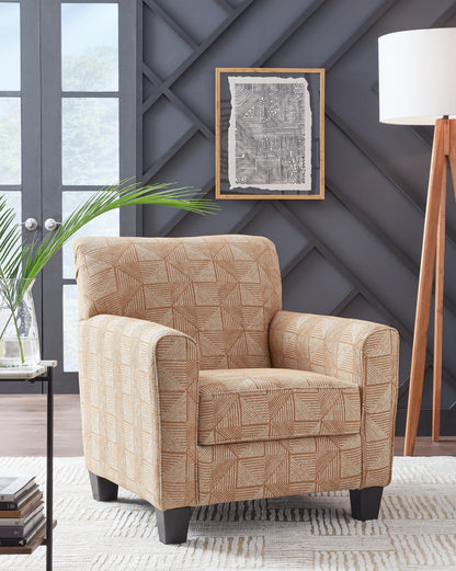 Ocala Furniture Outlet - Ashley Furniture - Hayesdale Accent Chair - Accent Chair / Amber - A3000656