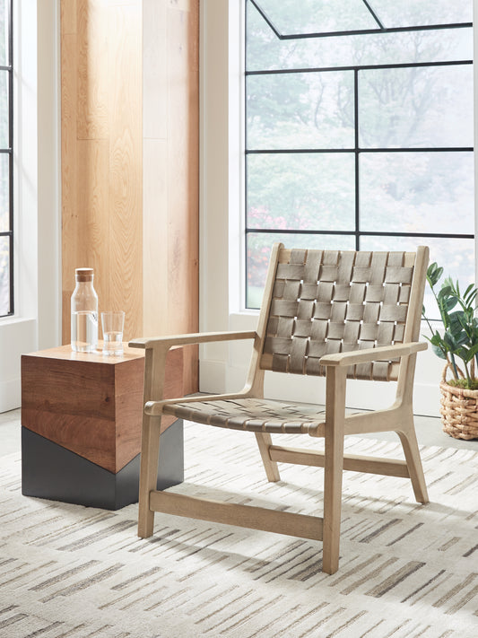 Ocala Furniture Outlet - Ashley Furniture - Jameset Accent Chair - Accent Chair / Taupe - A3000673