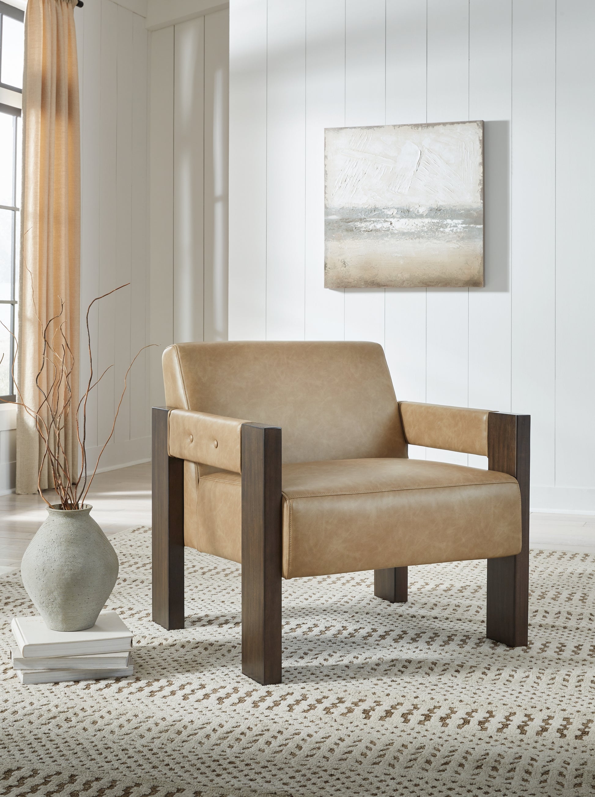 Ocala Furniture Outlet - Ashley Furniture - Adlanlock Accent Chair - Accent Chair / Toast - A3000695