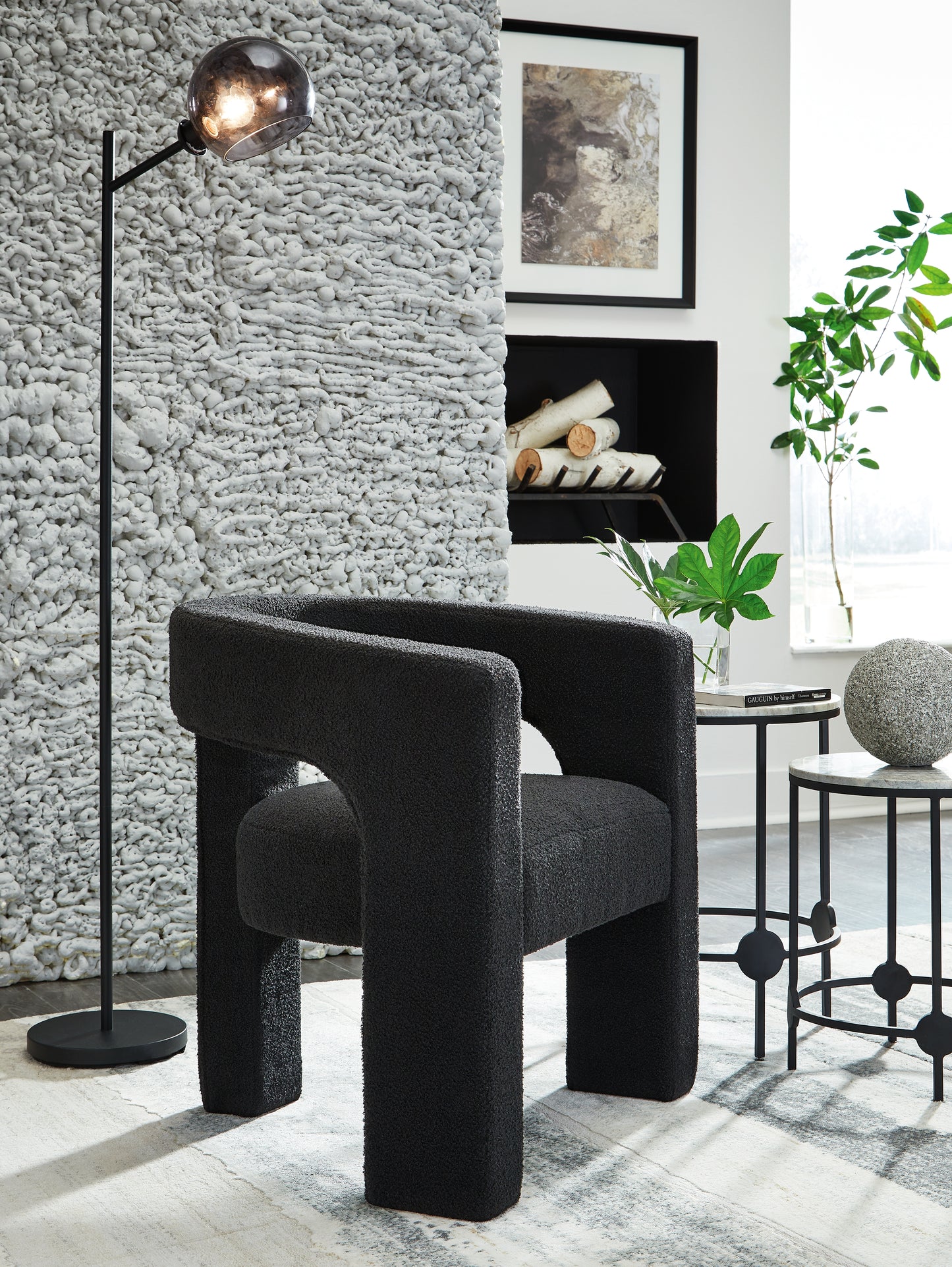 Ocala Furniture Outlet - Ashley Furniture - Landick Accent Chair - Accent Chair / Ebony - A3000698