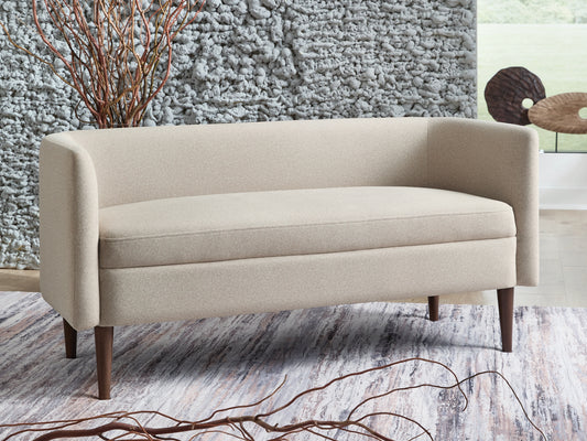 Ocala Furniture Outlet - Ashley Furniture - Wainner Accent Bench - Accent Bench / Beige / 53"W x 22"D x 25"H - A3000756