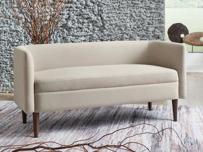 Ocala Furniture Outlet - Ashley Furniture - Wainner Accent Bench - Accent Bench / Beige / 53"W x 22"D x 25"H - A3000756