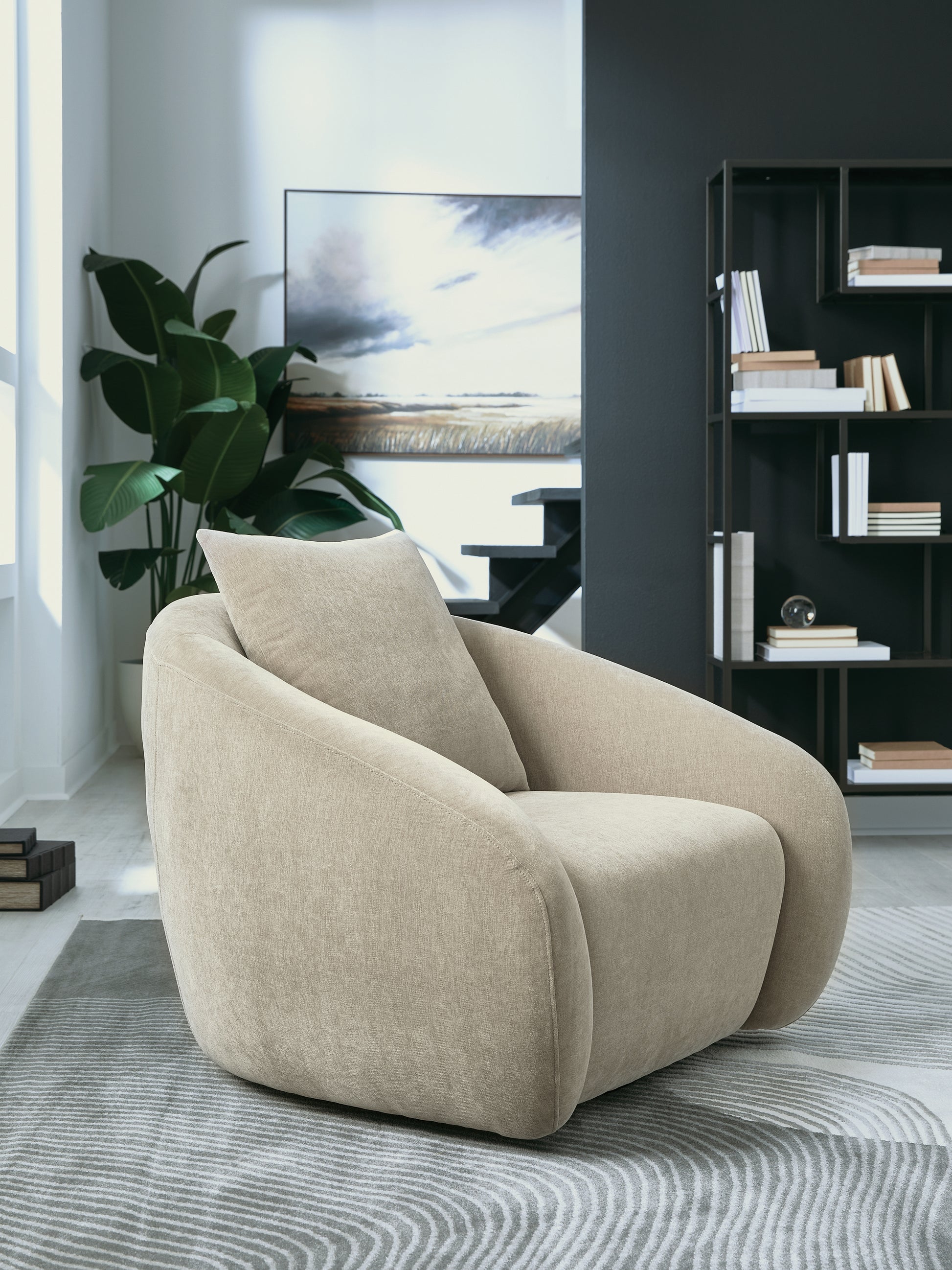 Ocala Furniture Outlet - Ashley Furniture - Yahya Swivel Accent Chair - Swivel Accent Chair - A3000782