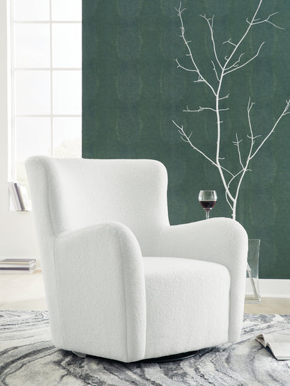 Ocala Furniture Outlet - Ashley Furniture - Rowenburg Swivel Glider Accent Chair - Swivel Glider Accent Chair - A3000797