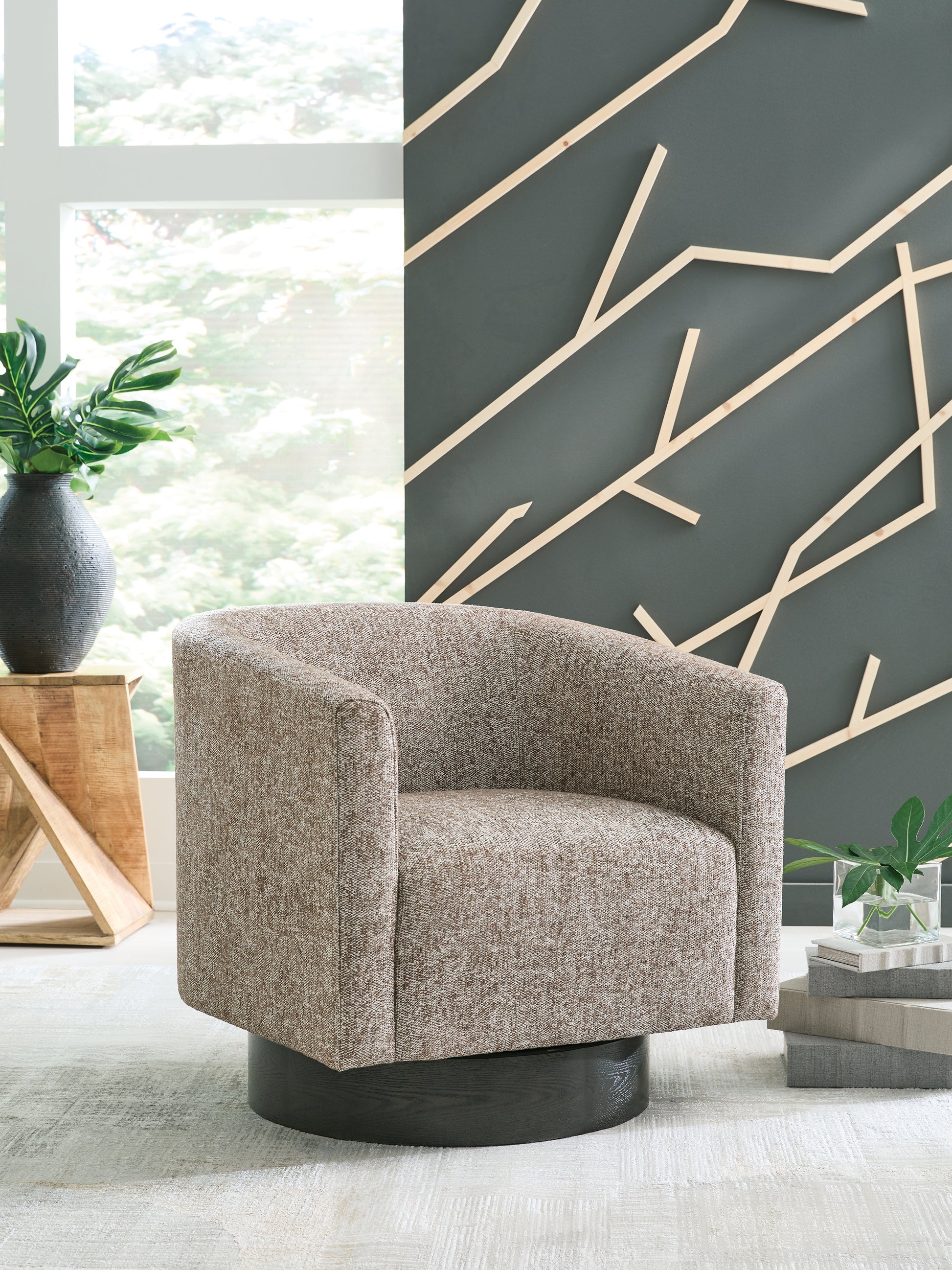 Ocala Furniture Outlet - Ashley Furniture - Jorryn Swivel Accent Chair - Swivel Accent Chair - A3000798