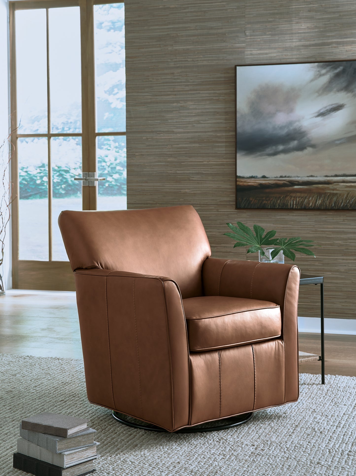Ocala Furniture Outlet - Ashley Furniture - Braydunn Swivel Glider Accent Chair - Swivel Glider Accent Chair - A3000821