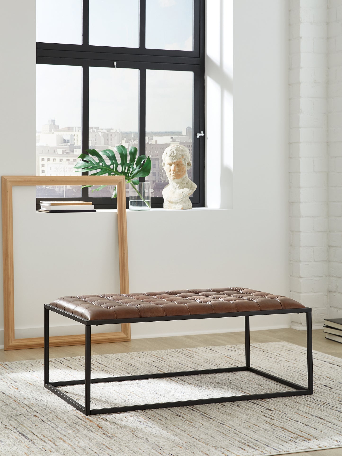 Ocala Furniture Outlet - Ashley Furniture - Junsor Living Room - Cocktail Ottoman - A3000826