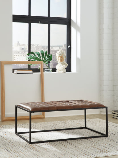 Ocala Furniture Outlet - Ashley Furniture - Junsor Living Room - Cocktail Ottoman - A3000826