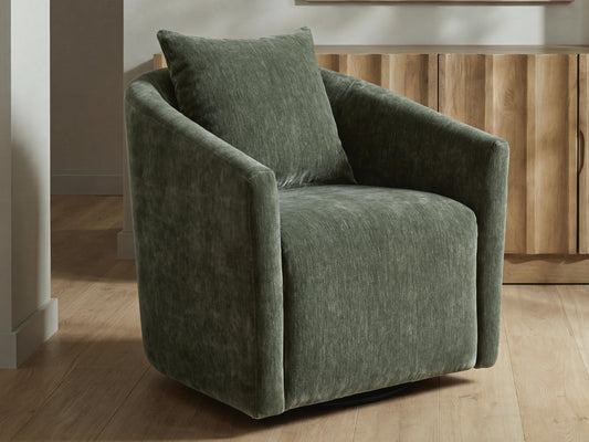 Ocala Furniture Outlet - Ashley Furniture - Leastow Swivel Accent Chair - Swivel Accent Chair - A3000830