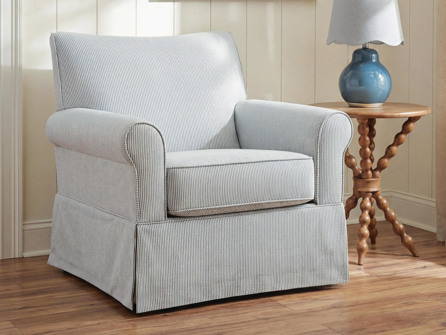 Ocala Furniture Outlet - Ashley Furniture - Searcy Swivel Glider Accent Chair - Swivel Glider Accent Chair - A3000853