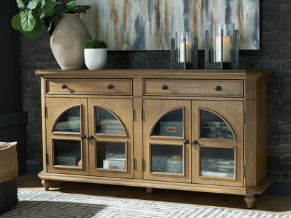 Ocala Furniture Outlet - Ashley Furniture - Barlomore Accent Cabinet - Accent Cabinet / Brown - A4000597