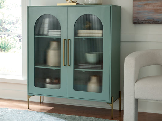 Ocala Furniture Outlet - Ashley Furniture - Adwen Accent Cabinet - Accent Cabinet / Light Green - A4000665