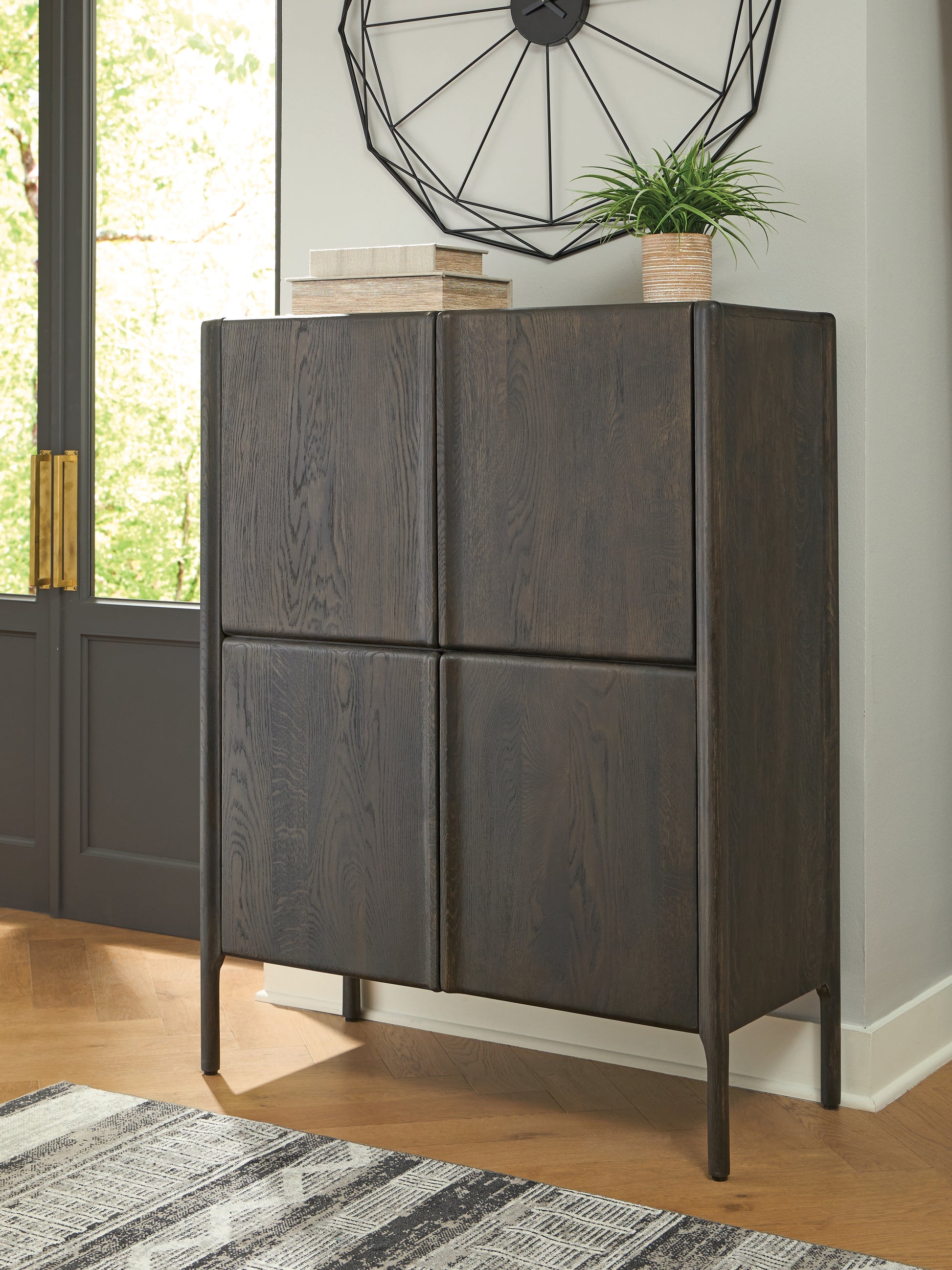 Ocala Furniture Outlet - Ashley Furniture - Orsonal Accent Cabinet - Accent Cabinet / Espresso Brown - A4000686