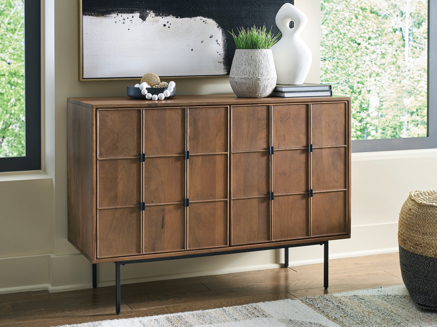 Ocala Furniture Outlet - Ashley Furniture - Juddins Accent Cabinet - Accent Cabinet / Brown - A4000692