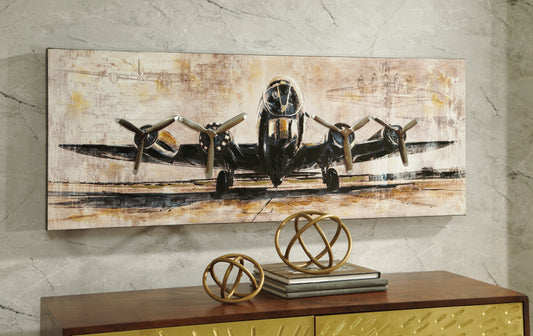 Ocala Furniture Outlet - Ashley Furniture - Kalene Wall Decor - Wall Art / Brown/Black - A8000152