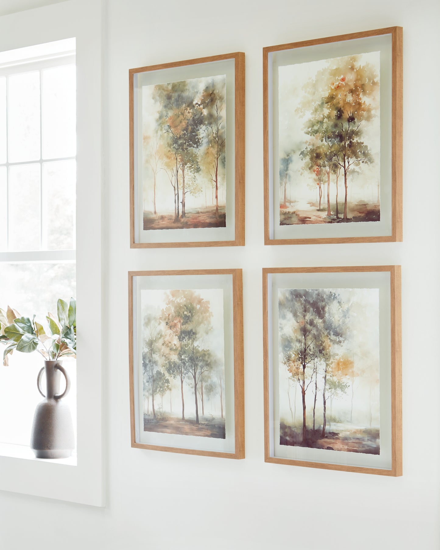 Ocala Furniture Outlet - Ashley Furniture - Bryneford Wall Decor - Wall Art Set (4/CN) / Multi - A8000411