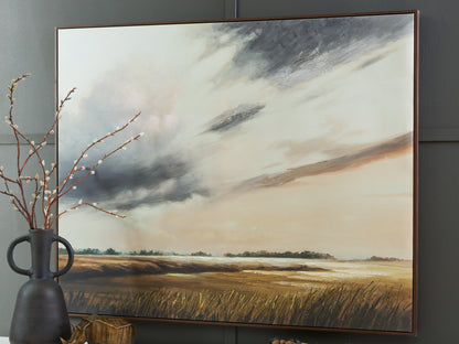 Ocala Furniture Outlet - Ashley Furniture - Taymen Wall Decor - Wall Art / Multi - A8000454
