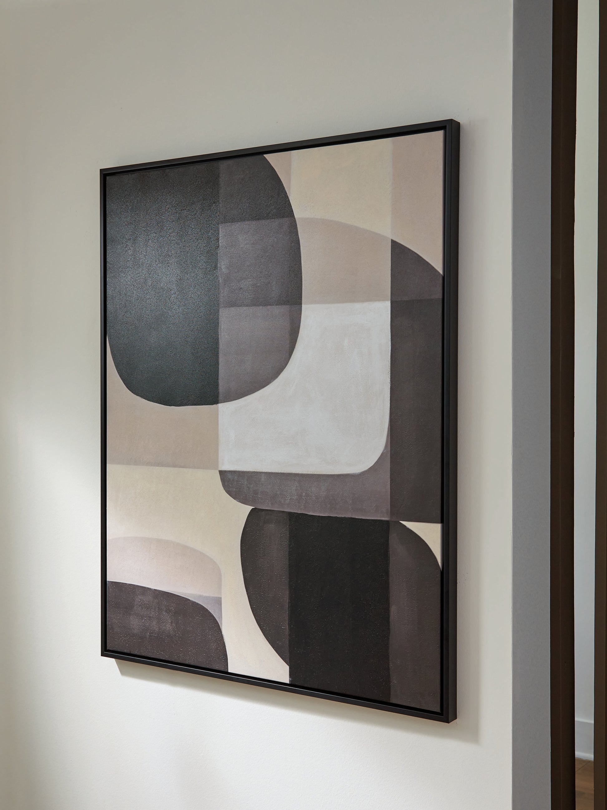 Ocala Furniture Outlet - Ashley Furniture - Kesleigh Wall Decor - Wall Art / Black/White - A8000495