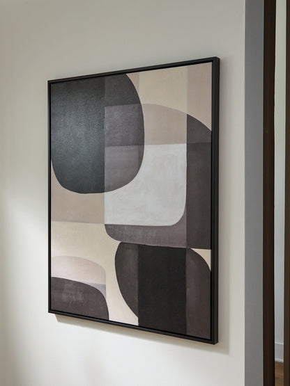 Ocala Furniture Outlet - Ashley Furniture - Kesleigh Wall Decor - Wall Art / Black/White - A8000495
