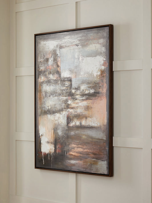 Ocala Furniture Outlet - Ashley Furniture - Floymour Wall Decor - Wall Art / Multi - A8000499