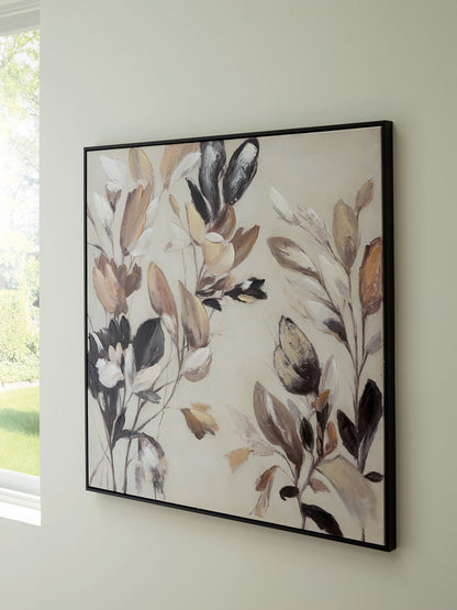 Ocala Furniture Outlet - Ashley Furniture - Trulow Wall Decor - Wall Art / Tan/Brown/Black - A8000504