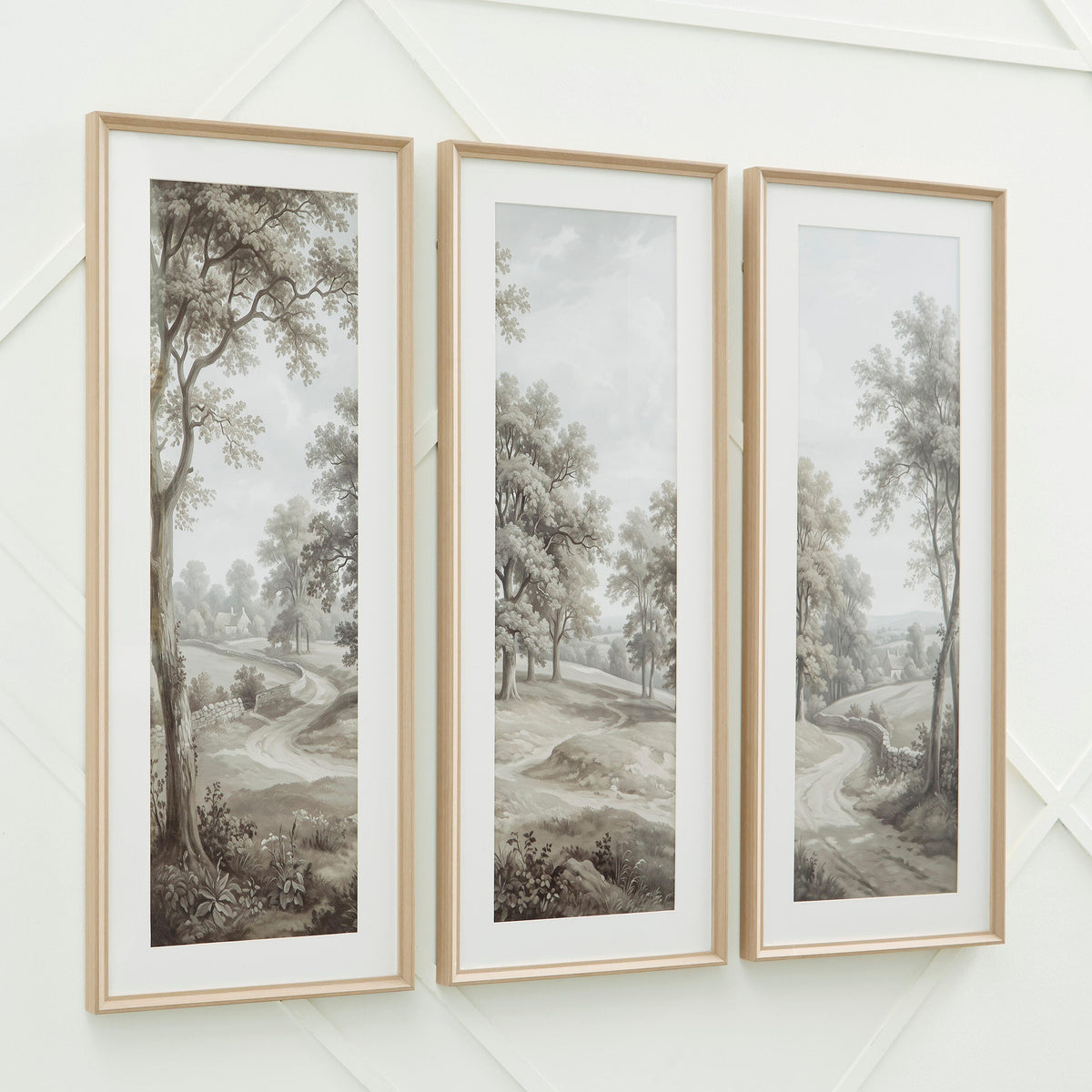 Ocala Furniture Outlet - Ashley Furniture - Dixonburg Wall Decor - Wall Art Set (3/CN) - A8000562