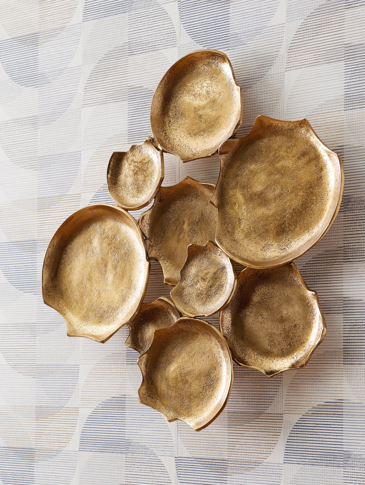 Ocala Furniture Outlet - Ashley Furniture - Gageton Wall Decor - Wall Decor / Antique Gold Finish - A8010335