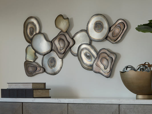 Ocala Furniture Outlet - Ashley Furniture - Worthman Wall Decor - Wall Decor / Multi - A8010397