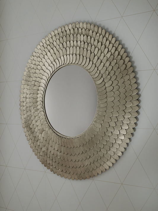 Ocala Furniture Outlet - Ashley Furniture - Wrightmund Mirror - Accent Mirror / Champagne Finish - A8010422