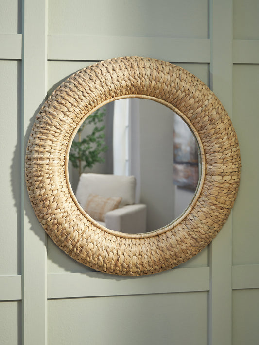 Ocala Furniture Outlet - Ashley Furniture - Briggsburg Mirror - Accent Mirror / Natural - A8010437