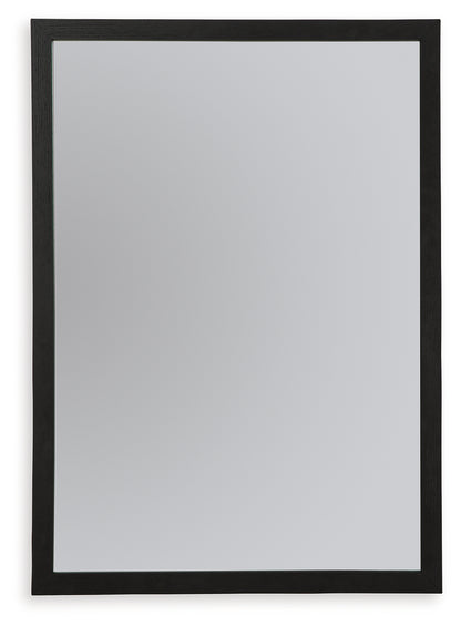 Ocala Furniture Outlet - Ashley Furniture - Danziar Bedroom - Bedroom Mirror / Black - B1013-36
