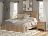 Queen Panel Platform Bed