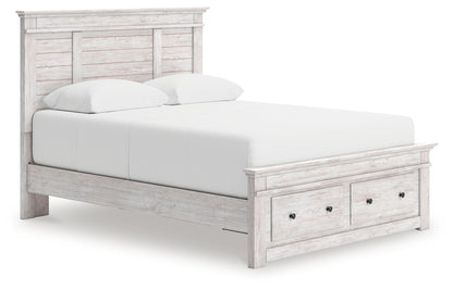 Ocala Furniture Outlet - Ashley Furniture - Makidern Bedroom - Queen Panel Storage Bed - PCB1171B4