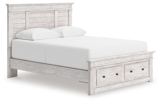 Ocala Furniture Outlet - Ashley Furniture - Makidern Bedroom - Queen Panel Storage Bed - PCB1171B4