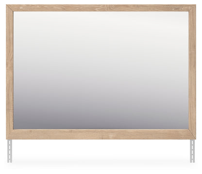 Ocala Furniture Outlet - Ashley Furniture - Cielden Bedroom - Bedroom Mirror / Tan - B1199-36