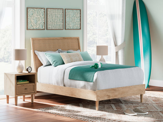 Ocala Furniture Outlet - Ashley Furniture - Cielden Bedroom - Twin Panel Bed / Two-tone - B1199B18