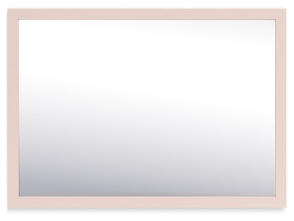Ocala Furniture Outlet - Ashley Furniture - Wistenpine Bedroom - Bedroom Mirror / Blush - B1323-36
