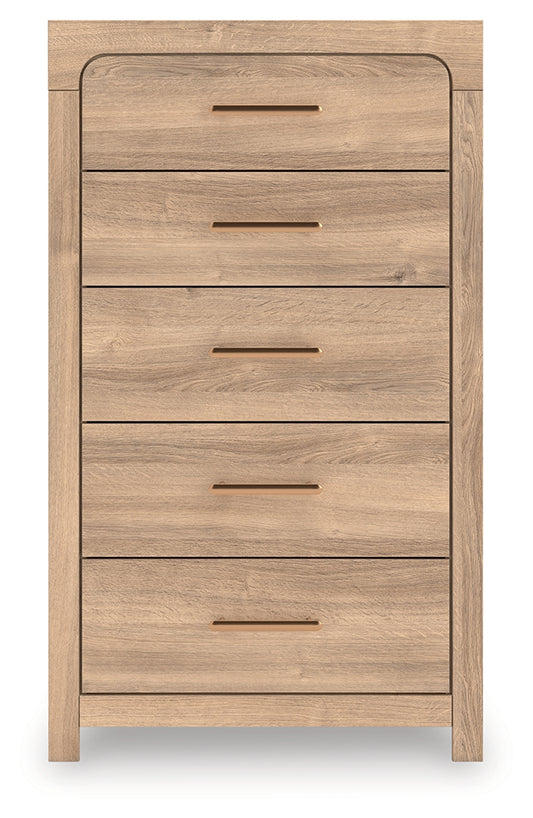 Ocala Furniture Outlet - Ashley Furniture - Kinlanni Bedroom - Five Drawer Chest - PCB1360-46