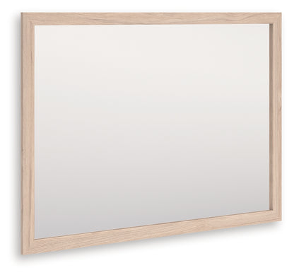 Ocala Furniture Outlet - Ashley Furniture - Arloster Bedroom - Bedroom Mirror / Tan - PCB1566-36