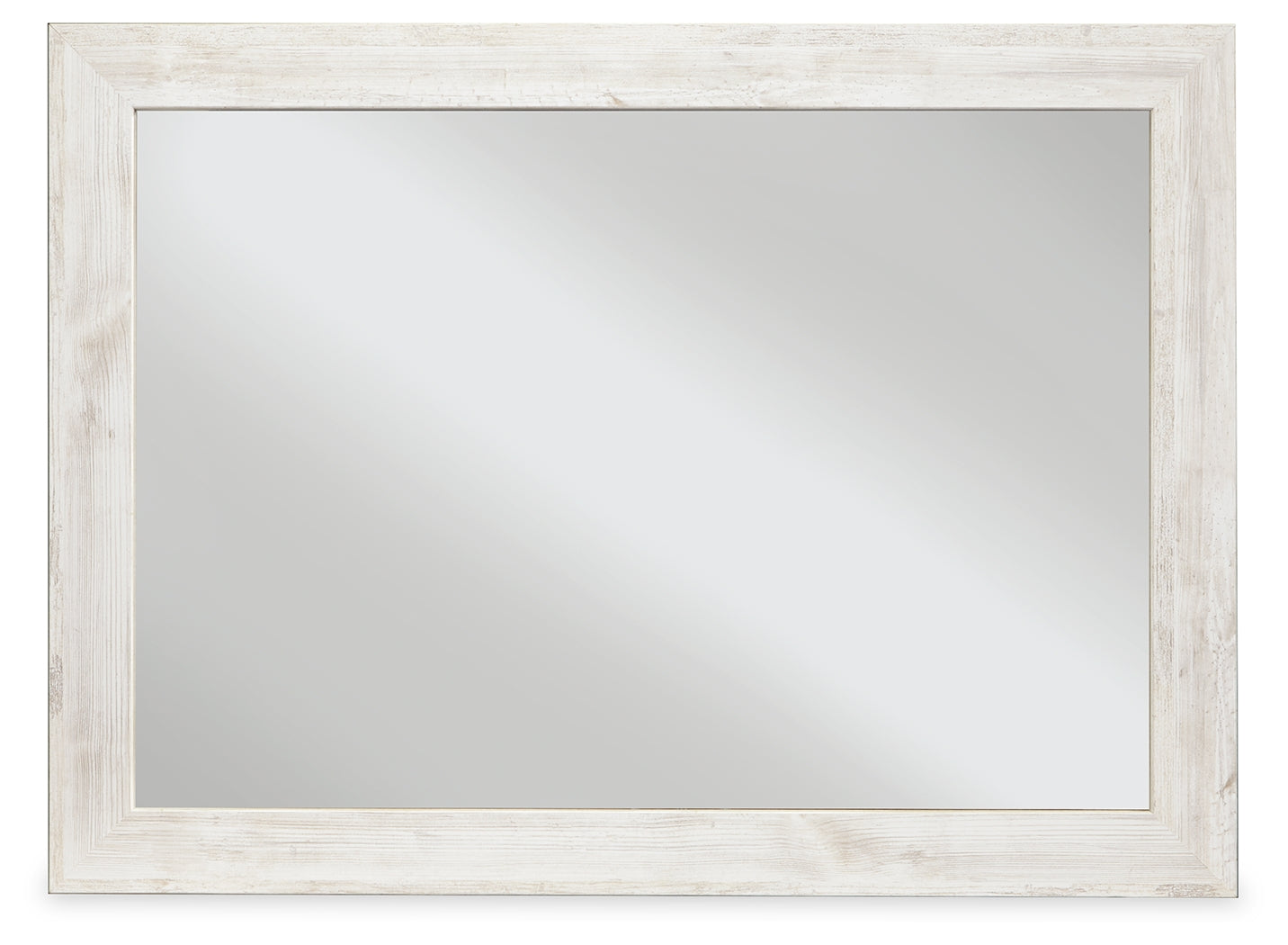 Ocala Furniture Outlet - Ashley Furniture - Paxberry Bedroom - Bedroom Mirror / Whitewash - B181-36