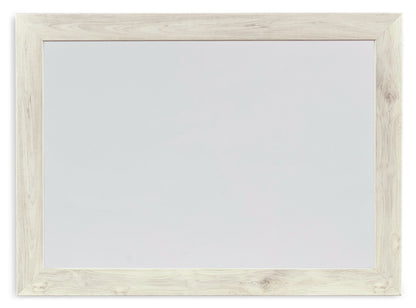 Ocala Furniture Outlet - Ashley Furniture - Cambeck Bedroom - Bedroom Mirror / Whitewash - B192-36