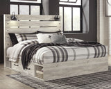 Twin Panel Bed with 4 Storage Drawers