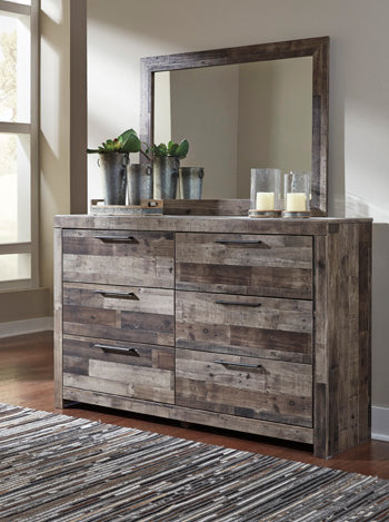 Ocala Furniture Outlet - Ashley Furniture - Derekson Bedroom - Bedroom Mirror / Multi Gray - B200-36