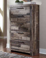King Panel Bed with 2 Side Storage