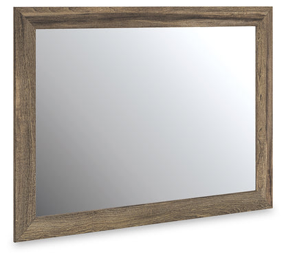Ocala Furniture Outlet - Ashley Furniture - Elbrim Bedroom - Bedroom Mirror / Brown - PCB2005-36