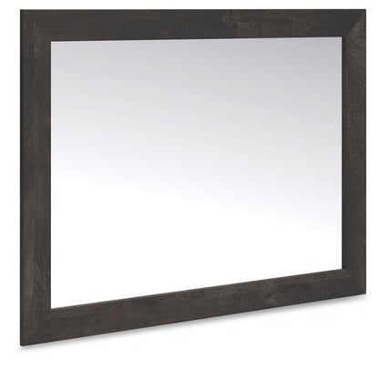 Ocala Furniture Outlet - Ashley Furniture - Hollivern Bedroom - Bedroom Mirror / Dark Gray - PCB2108-36