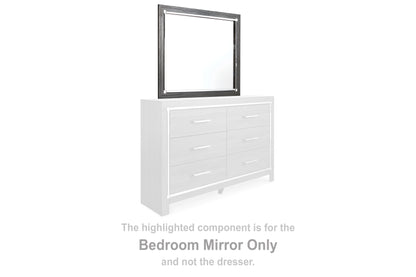 Ocala Furniture Outlet - Ashley Furniture - Lodanna Bedroom - Bedroom Mirror / Gray - B214-36